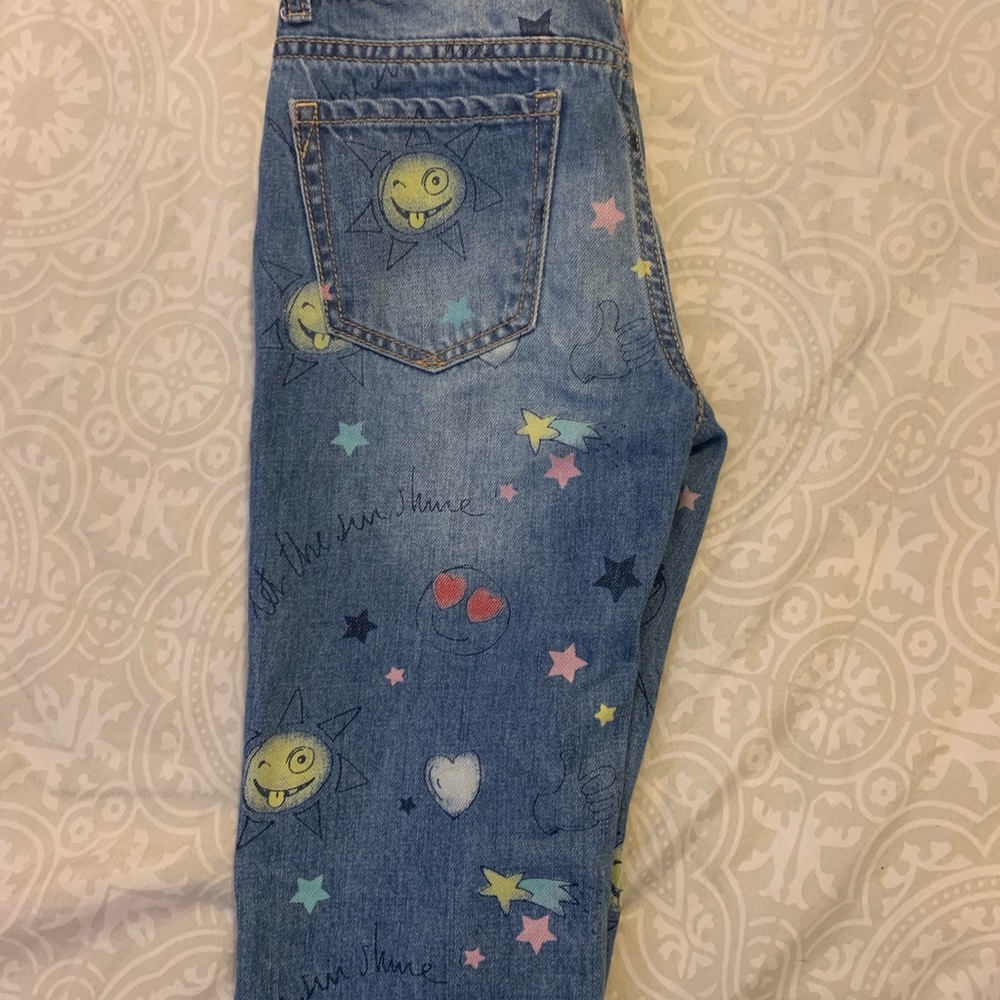 Emoji Gap Jeans